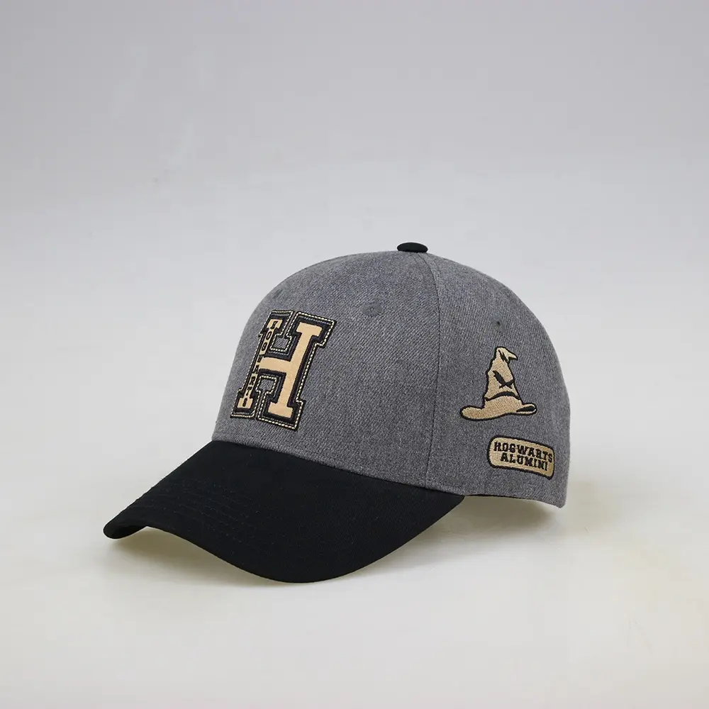 Factory directly order receiving wholesale bulk custom hats unique design Hogwarts baseball caps