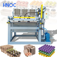 Chaîne de production de machines de moulage de barquettes à œufs en pâte à papier à haute vitesse entièrement automatisée HNOC - Prix