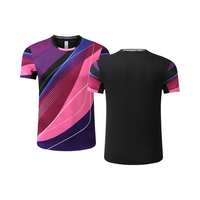 Kaos Sepak Bola Pria Pro 2526 Kerah Bulat Cepat Kering Cetak Digital Nama Tim Kustom Nomor 100% Poliester Personalisasi