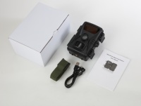Cámara de Vigilancia para Fauna Silvestre con Sensor CMOS 2K, Infrarrojos, Oculta, para Caza al Aire Libre
