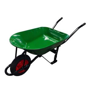 Carretilla de Jardín WB7400R de Acero Resistente con Bandeja de 160 kg y Capacidad de 5CBF, Rueda Neumática 4.00-8 - Product Image 1