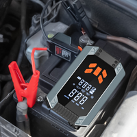 7200mAh Car Emergency Tire Inflation Wireless Digital Pressure Gauge Jump Starter & Tire Inflators 150Psi Air Pump
