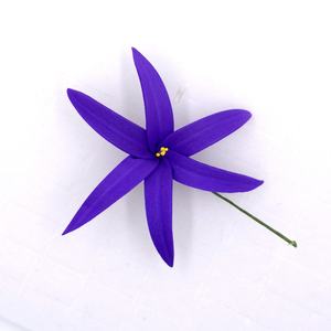 Pince à Cheveux Hibiscus en Mousse EVA 8 CM pour Femme, 11 Couleurs, avec Perle en Plastique, Fleur Artificielle Décorative pour Fête Hawaïenne et Danse - Product Image 5