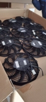 Ventilateur Spal 10 pouces 255 mm 24 V avec garantie d'un an pour unité de réfrigération Thermo King VA11-BP12C-57S