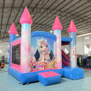 <span class=keywords><strong>Castillo</strong></span> Inflable con Tobogán 4x4, <span class=keywords><strong>Castillo</strong></span> Inflable Piramidal - Product Image 2