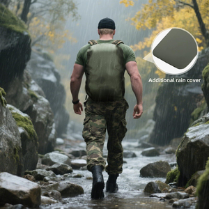 Custom <span class=keywords><strong>Logo</strong></span> 35L Tactische Rugzak 600D Nylon Waterdicht Molle Systeem Outdoor Camo Sporttas voor Hiking Jagen Groothandel - Product Image 3