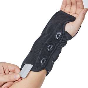 Orthopedische Vinger Brace Haspel Verstelbare Pols Brace Wraps Protector Met Riem Immobilisatie Pols Spalk - Product Image 3