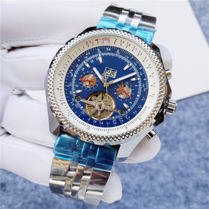 Jam Tangan Pria Otomatis Mewah Sport Tahan Air Kristal Safir Baja Tahan Karat 316L dengan Dial Penunjuk - Product Image 4