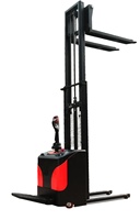 Chariot élévateur à palettes électrique CDD15W-30/CDD20W-30, hauteur de levage 3000 mm, batterie au plomb-acide 24V, déplaceur latéral hydraulique