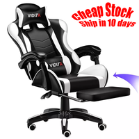 Chaise de bureau pour gamers Peru Chili populaire pc massage Silla Gamer Chaise de bureau stock moins cher Chaise de gaming avec repose-pieds JL prêt à expédier