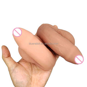 4.5 인치 트랜스 패커 도매 울트라 현실적인 인체 공학적 실리콘 패커 기어 여성 남성 트랜스젠더 - Product Image 2