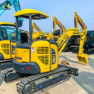 ผลิตภัณฑ์ต้นฉบับนำเข้าอยู่ในการบำรุงรักษาที่ดี Komatsu Pc35รถขุดตีนตะขาบที่ใช้สำหรับการเปลี่ยนแปลงที่ดินในฟาร์ม - Product Image 6