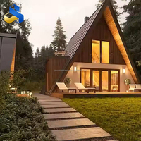 Casa de Camping Prefabricada de Doble Planta con Estructura Triangular de Acero y Panel Sándwich para una Instalación Rápida