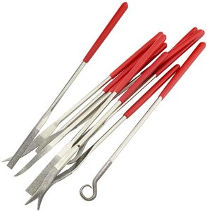 10 cái kim cương kim tập tin thiết lập đồ trang sức tập tin mài mòn đặc biệt hình Mài tập tin - Product Image 3