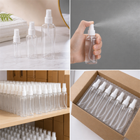 Flacon pulvérisateur vide pour parfum cosmétique et brume pour animaux de compagnie, vente en gros, disponible en 30ml, 50ml, 60ml, 80ml, 100ml, 200ml, pour faux cils et perruques