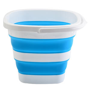 Produits ménagers en plastique seaux pliants pliables seau portable pour la pêche camping lavage de voiture - Product Image 5