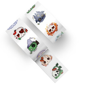 500 Pegatinas Adhesivas de PVC para Decoración Navideña de Halloween, Lindas Pegatinas de Regalo para Niños - Product Image 2