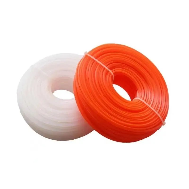 Factory Cheap Price 3.0mm Square Round Grass Trimmer Line Garden Line Replacement Parts Nylon Rotary Spool Trimmer Lines