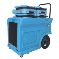 Déshumidificateur industriel OEM 1 CV robuste pour serre, contrôle rapide, séchage rapide, facilement transportable, pour la restauration