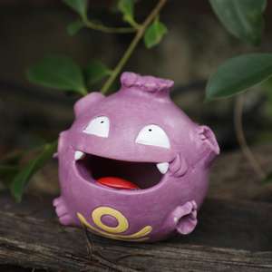 Anime Pokemoned şekil Koffing Censer sevimli oyuncak bebek heykeli toplamak modeli masaüstü dekorasyon doğum günü hediyesi - Product Image 4