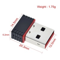 MT7601 Mini USB Wifi Adapter 802.11n Antenna 150Mbps USB Wireless Receiver Dongle Network Card External Wi-Fi For Desktop Laptop