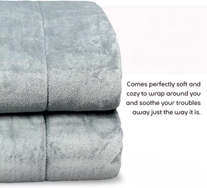 <span class=keywords><strong>Couverture</strong></span> <span class=keywords><strong>lestée</strong></span> pour adulte, personnalisable 5/10/15/20/25 lbs, apaisante et confortable, en bambou rafraîchissant - Product Image 5