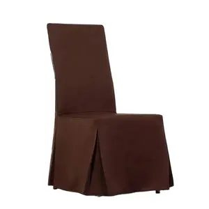 Kaliteli spandex sandalye düğün veya partiler için özelleştirilmiş kapakları masa örtüsü çeşitli tasarımlar masa örtüsü