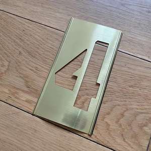 ลายฉลุโลหะสีสเปรย์ติดผนังตามสั่งคำ - Product Image 5