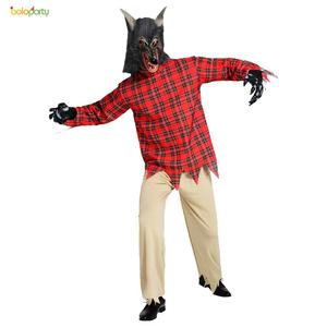 <span class=keywords><strong>Wolf</strong></span> Boy Costume Cosplay Halloween Party <span class=keywords><strong>Wolf</strong></span> Role Play Uniform <span class=keywords><strong>Wolf</strong></span> Dress for Stage Performance - Product Image 2