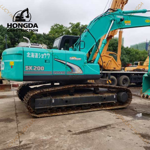 Excavadora Kobelco de alta calidad con gran oferta, de 20 toneladas SK200D excavadora de orugas, excavadoras usadas Sk200 - Product Image 5
