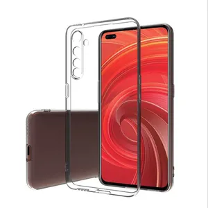 Real Me X50 Pro Casing Ponsel TPU Realme X2 Pro, Penutup Belakang Ponsel Ultra Tipis Bening Lunak 1.0Mm