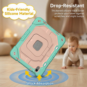 Per <span class=keywords><strong>ipad</strong></span> 11a generazione caso A16 per bambini antiurto cavalletto in Silicone Tablet custodia per <span class=keywords><strong>ipad</strong></span> 11th Gen A16 10a generazione 10.9 pollici - Product Image 3