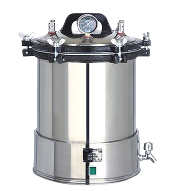 Новое поступление, портативный паровой стерилизатор давления 18 л, лабораторное стерилизационное оборудование, медицинский стерилизатор