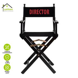 Silla de Director de Grado Profesional, Diseño Estándar, Estructura de Madera Dura China, Asiento de Lona Oxford para Estudio Comercial - Product Image 1