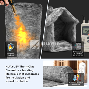 Israël vente chaude prix d'usine HVAC conduit Wrap fibre <span class=keywords><strong>de</strong></span> <span class=keywords><strong>verre</strong></span> isolation thermique 32kg/m3 <span class=keywords><strong>30mm</strong></span> climatisation noir <span class=keywords><strong>laine</strong></span> <span class=keywords><strong>de</strong></span> <span class=keywords><strong>verre</strong></span> rouleaux - Product Image 3