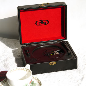 <span class=keywords><strong>Lecteur</strong></span> de <span class=keywords><strong>CD</strong></span> rétro carré personnalisé Fournitures de fête portables Bluetooth Lecteurs de <span class=keywords><strong>CD</strong></span> personnels pour les jeunes - Product Image 6