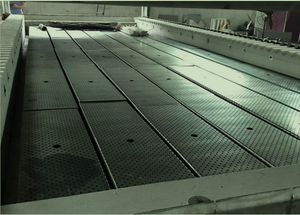 도매 평면 유리 강화 기계 용광로 강화 유리 PLC 및 모터 코어 구성 요소로 오븐 만들기 - Product Image 4