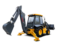 SINOMACH CHANGLIN 630A Backhoe Loader 4WD Mesin Konstruksi Dijual Murah