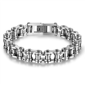 <span class=keywords><strong>Bracelet</strong></span> à chaîne en acier inoxydable pour hommes, bijoux pour <span class=keywords><strong>moto</strong></span>, idée cadeau, vente en gros - Product Image 6