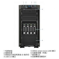 Tout nouveau serveur de tour PowerEdge T340 dédié