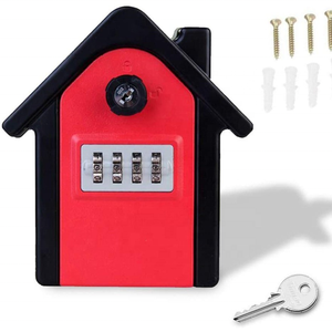 Tùy chỉnh 4-chữ số kết hợp Key khóa an ninh Box Wall Mount Key lưu trữ Box Home khóa an toàn - Product Image 4