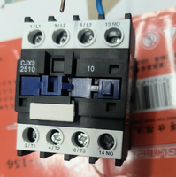 Contacteur magnétique AC basse tension série Chint CJX2, triphasé 220V 380V, montage sur rail DIN, commande de moteur, contacteur électrique