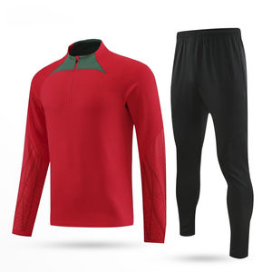 Hochwertige Anpassbare Bedruckte Atmungsaktive Herren- und Damen-Wettkampf-Trainingsanzüge für Sommer-Sportteams Fußballanzüge - Product Image 5