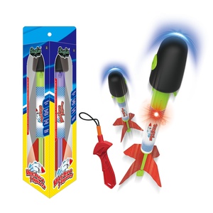 Bgl mùa hè ngoài trời vui vẻ phát sáng tên lửa Súng cao su Launcher Hot Bán nhựa bay đồ chơi cho trẻ em - Product Image 1