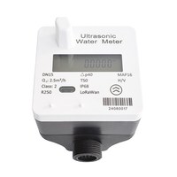 Compteur d'eau ultrasonique composite en plastique M-bus/RS485/LoRaWAN/NB-IoT/wM-BUS