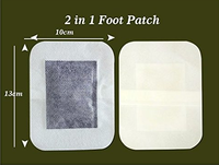 Patchs détoxifiants pour les pieds en gros pour l'élimination des toxines, patchs chauds au gingembre pour les gonflements, patchs détoxifiants naturels à base de plantes pour les pieds, usine OEM
