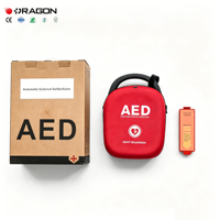 Défibrillateur externe automatisé (DEA) Dragon OEM haute efficacité avec charge rapide en 8 secondes pour le sauvetage en cas d'arrêt cardiaque brusque