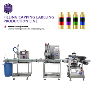 Máquina Tapadora Rotativa Automática SWIFT FILL, Línea Integrada <span class=keywords><strong>de</strong></span> Llenado, Tapado y Etiquetado <span class=keywords><strong>de</strong></span> Sobremesa para Pequeñas Empresas, Viales <span class=keywords><strong>de</strong></span> Vidrio - Product Image 4