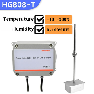 هينغكو إتش جي808 تي 200 ° جهاز استشعار درجة الحرارة والرطوبة العالية مع مرسل RS485، 4-20 مللي أمبير، 0-5 فولت، 0-10 فولت للعمليات الصناعية - Product Image 3