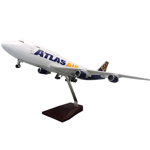 Новогодняя Новинка, Подарочная Шкала 1:150, 47 см, B747, атлас, авиация из смолы, самолет - Product Image 4